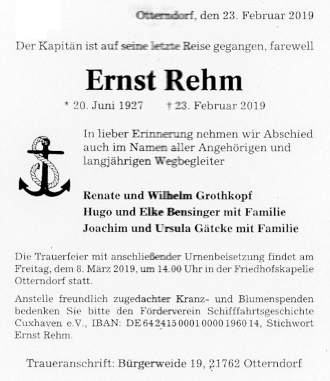 Ernst Rehm